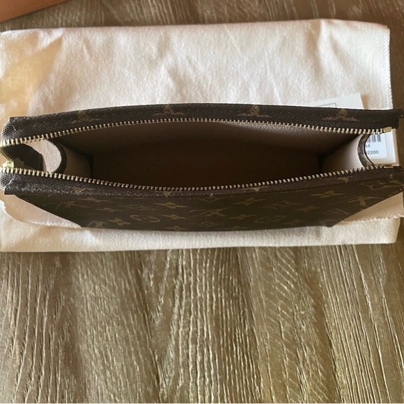 Louis Vuitton Monogram Brown Cosmetic Bag - Picture 3 of 8